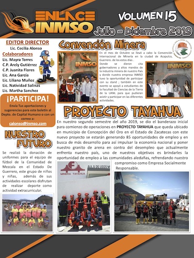 Enlace INMSO 
Volume 15 | July - Dec 2019